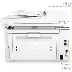 Máy in HP Laser Jet Pro M227FDN đa chức năng. Máy in laser A4, in đảo mặt, photocopy, scan, fax chính hãng BH 1 đổi 1