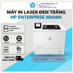Máy in HP LaserJet Enterprise M608N (K0Q17A). Máy in Laser A4 tốc độ cao. Vanphongstar