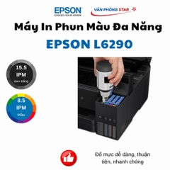 Máy in phun màu đa năng Epson L6290 (A4/A5/ In/ Copy/ Scan/ Fax/ Đảo mặt/ ADF/ WIFI). Bảo hành 2 năm