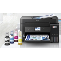 Máy in phun màu đa năng Epson L6290 (A4/A5/ In/ Copy/ Scan/ Fax/ Đảo mặt/ ADF/ WIFI). Bảo hành 2 năm