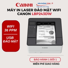 Máy in Laser đảo mặt Canon LBP243DW -chính hãng