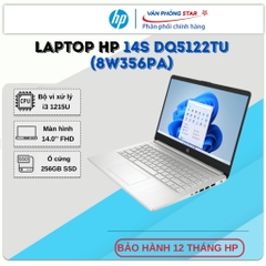 Laptop HP 14s dq5122TU 8W356PA (i3 1215U/ 8GB/ 256GB SSD/Intel UHD Graphics/14 inch FHD/Win11/ Silver)