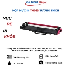 Hộp mực TN263 cho máy in Brother HL-L3230CDN, DCP-L3551CDW, MFC-L3750CDW, MFC-L3770CDW, HL-L3210CW