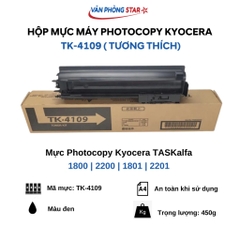 Mực Kyocera TK4109: Dùng cho máy photocopy Kyocera TASKalfa 1800 | 2200 | 1801 | 2201 - BH 1 đổi 1