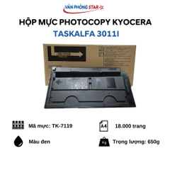 Mực Kyocera TK 7119 - Dùng cho máy Photocopy Kycera TASKalfa 3011i - Tương thích, Bảo hành 1 đổi 1