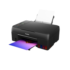 Máy in phun màu Canon Pixma G670 đa chức năng 6 bình mực - In màu Wifi, Copy, Scan - Mới 100%