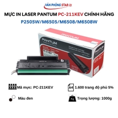 Mực in Laser PANTUM PC-211KEV dùng cho máy in PANTUM P2200/ P2516/ P2505W/ M6505 - Chính hãng