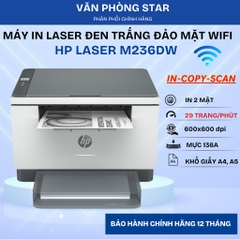 Máy In Laser Đen Trắng HP M236DW – In 2 Mặt Tự Động, Copy, Scan, WiFi - Phù Hợp Văn Phòng Nhỏ