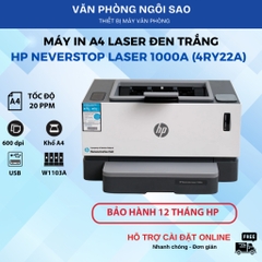 Máy in HP Neverstop Laser 1000w/ 1000a -  Chính hãng mới 100% - Bảo hành 12 tháng Toàn quốc