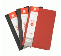 Sổ Lịch Da Edition Daily Book A5 Hồng Hà 200 trang