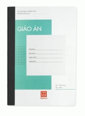 Sổ Giáo án 200 trang A4 Hồng Hà