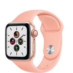 Apple Watch SE 40mm (4G) Viền Nhôm - Dây Cao Su