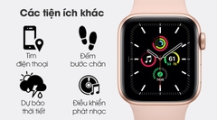 Apple Watch SE 40mm (GPS) Viền Nhôm - Dây Cao Su | Chính Hãng VN/A