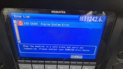 Mã lỗi CA281, CA295 Komatsu D65PX-17: Phân tích & xử lý