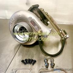 Turbo tăng áp Komatsu PC200-8 động cơ 6D107E-1 HX35 mã 6754-81-8090 Holset chính hãng
