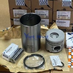 Bộ hơi Isuzu 4JG1 cho Hitachi ZX60 ZX70 ZX75 gồm piston, xilanh, xéc măng và chốt piston, hàng ISP Isuzu.