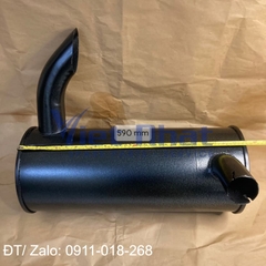 Ống xả khí thải Hitachi ZX135 xử lý khói động cơ hiệu quả