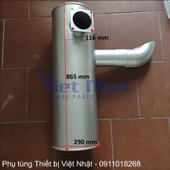 Ống bô xả 6D125-3 Komatsu PC450-7 Aftermarket