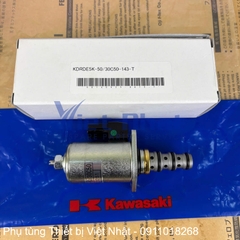 Van điện bơm Kobelco SK200-8 SK330-8  chi tiết đầu van điện từ