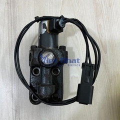 Van đảo chiều mô tơ quạt Komatsu 7022156241 hàng tháo máy đầy đủ dây giắc