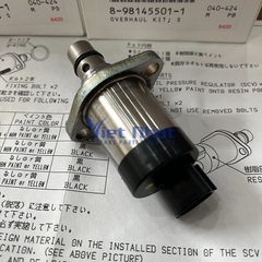 Van SCV điều khiển áp suất nhiên liệu 4JJ1 mã 8981455010 chính hãng Isuzu
