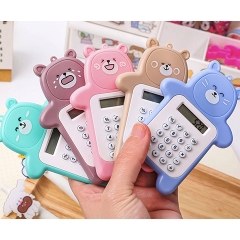 Máy Tính Mini Gấu Bỏ Túi Dễ Thương