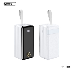 Pin sạc nhanh PD 22.5w Remax RPP-291 80.000mAh PD QC3.0 sạc dự phòng chính hãng [BH 1 năm]