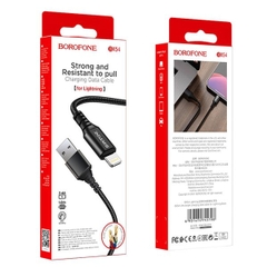 Cáp sạc dây dù iPhone Borofone BX54 usb ra iphone lightning 1m chính hãng [BH 1 năm]