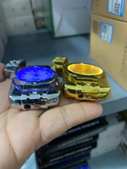 Bật lửa/ Quẹt hình đồng hồ xài Gas có led {Sp chưa bao gồm pin và gas}