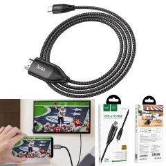 Cáp HDMI HOCO UA16 chuyển Type C ra HDMI 4K 2m chính hãng [BH 1 năm]