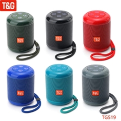 Loa bluetooth T&G TG519 loa tròn có dây treo cá tính [BH 3 tháng]