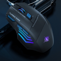 Chuột có dây Gaming T-WOLF X1 có LED họa tiết siêu đẹp [BH 1 năm]