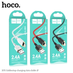 Cáp sạc nhanh HOCO X95 usb ra iphone cổng Lightning chính hãng [BH 1 NĂM]