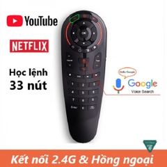 Bàn phím chuột bay remote G30s hỗ trợ tìm kiếm giọng nói [BH 3 tháng]