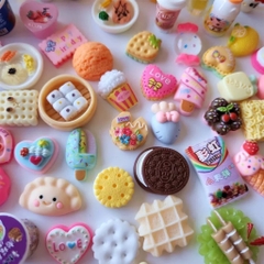 Combo 50 mô hình kẹo, bánh nước SIÊU MINI sưu tầm làm đồ chơi, decor, nấu ăn cho bé- MẪU VỀ NGẪU NHIÊN [BH: NONE]