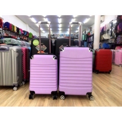 Set 2 Vali 1 lớn Size 24 và  1 vali nhỏ size 20 đựng quần áo du lịch tiện lợi [BH: NONE]