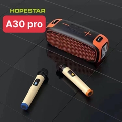 Loa bluetooth Karaoke HOPESTAR A30 Pro siêu to KÈM 1 MICRO KHÔNG DÂY có dây treo đèn led siêu đẹp cực hay [BH 6 Tháng]