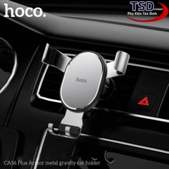 Giá đỡ kẹp điện thoại HOCO CA56 PLUS trên ô tô / xe hơi gắn quạt điều hòa lọc gió chính hãng [BH 1 năm]