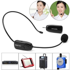 Micro đa năng trợ giảng không dây UHF 2.4G dùng cho các loại loa kéo, loa trợ giảng, âm ly [BH 3 THÁNG]