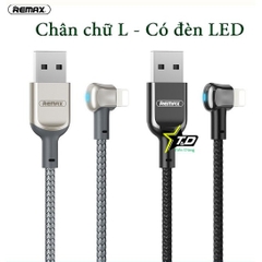 Cáp sạc nhanh 2.4A cho Iphone REMAX RC-024i usb ra iphone lightning có led chính hãng [BH 1 Năm]