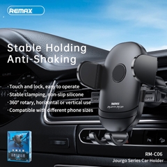 Giá đỡ điện thoại trên xe hơi REMAX RM-C06 ô tô chính hãng [BH: NONE]