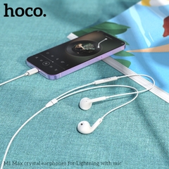 Tai nghe có dây lightning Hoco M1 Max kiểu dáng iPhone chính hãng [BH 1 năm]