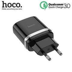 Cóc sạc nhanh 18w HOCO C12Q 1 cổng usb chính hãng [BH 1 năm]