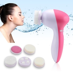 Máy Massage Và Rửa Mặt Đa Chức Năng Cầm Tay Mini 5 In 1 Beauty [BH 1 tuần]