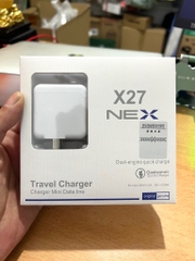 Bộ sạc nhanh VIVO X27 zin NEX (cáp Usb ra Type C, cóc 1 cổng usb) củ to full box hộp vuông [BH 6 tháng]