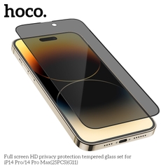 Kính chống nhìn trộm Hoco G11 cho iPhone 14 Pro Max - miếng dán cường lực full màn hình chính hãng