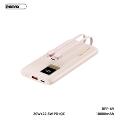 Pin sạc nhanh 22.5w REMAX RPP-69 10.000mAh dự phòng chính hãng [BH 1 năm]