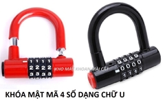 Ổ khoá mật mã 4 số kiểu khóa chữ U