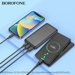 Pin sạc nhanh 22.5W Borofone BJ38 10.000mAh dự phòng chính hãng [BH 1 NĂM]