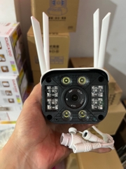 Camera IP wifi 5.0Mpx Yoosee Ngoài trời 4 râu L8 W011 siêu nét có màu ban đêm [BH 6 tháng]